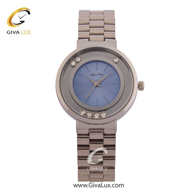 ساعت مچی اورجینال زنانه LdA نقره ای | نقره ای| نقره ای-آبی| کد رفرنس 2373